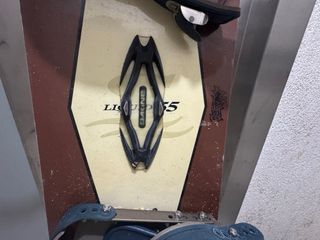 Tabla de Snowboard con Fijaciones