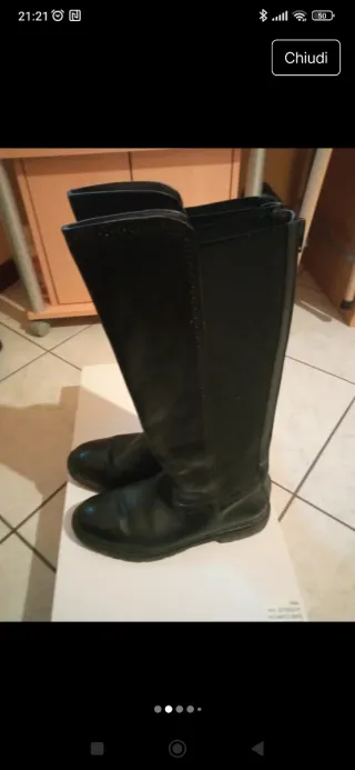 Stivali donna n.38 neri