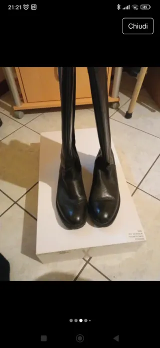 Stivali donna n.38 neri