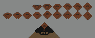 Plantilla radios carpintería 9 pzs