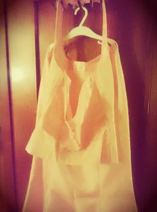 Vestido de fiesta rosa brillante