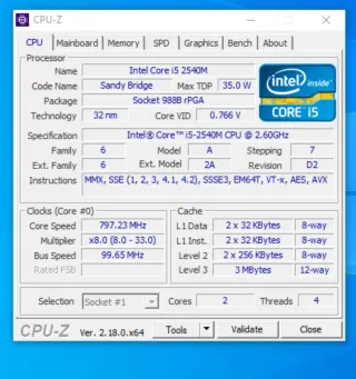 Lenovo ThinkPad T420 i5 / 8GB RAM / SSD