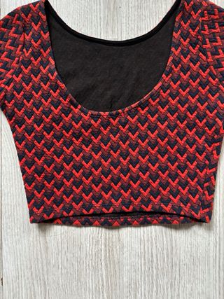 Camiseta corta estampada