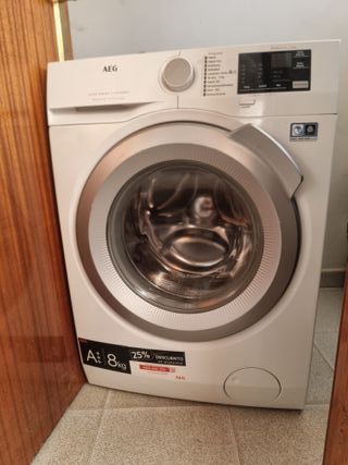 Lavadora AEG 8kg A+++ Silenciosa
