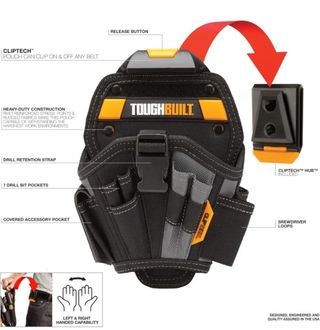 BOLSA PORTA TALADRO TOUGHBUILT GRANDE TB-CT-20-L