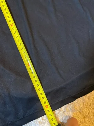 Vestido Desigual Negro Estampado Talla XL