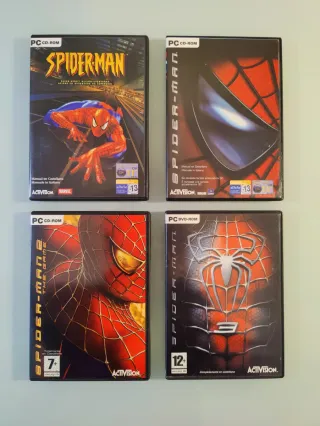 Lote 4 Juegos PC Spiderman