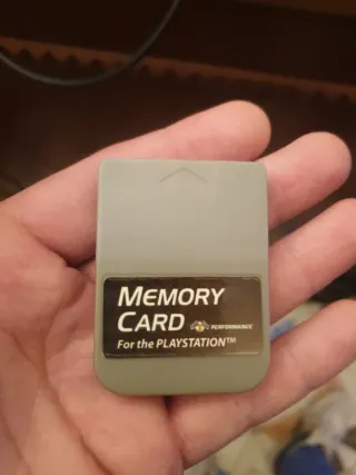 Tarjeta Memoria PS1 Sony memory card ps1