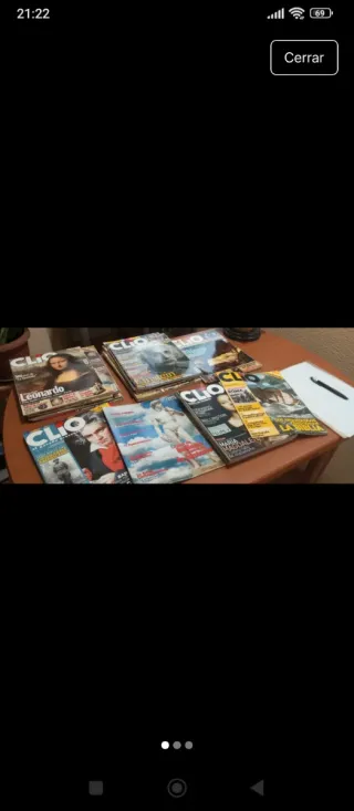 Revista de ciencia 1,50 € unidad