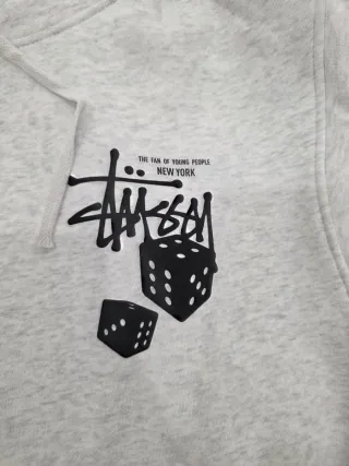 Sudadera Stussy Gris