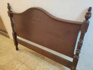 Dormitorio de pino macizo de 135cm como nuevo