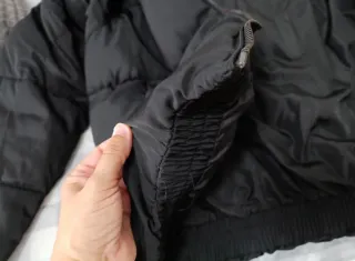 Abrigo Pull&Bear negro