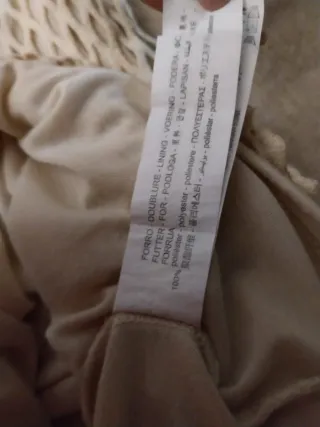 Abito Zara rete beige con profonde scollature