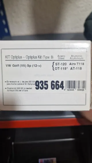 Kit Optiplus VW Golf VII 5p