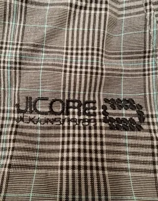 Chaqueta cuadros gris Talla L de hombre