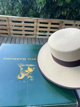 Sombrero Cordobés Roberto Garrudo Beige Lana