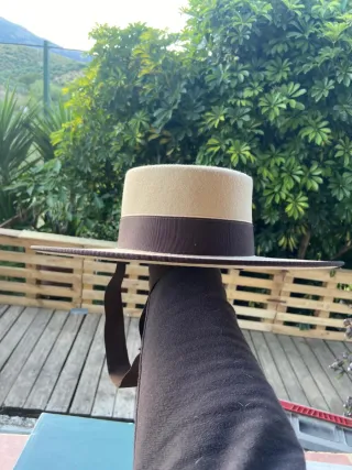Sombrero Cordobés Roberto Garrudo Beige Lana