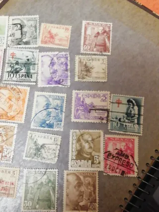 Lote de sellos de España