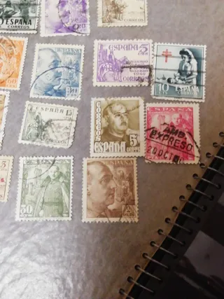 Lote de sellos de España