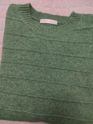 Jersey verde mujer, como nuevo