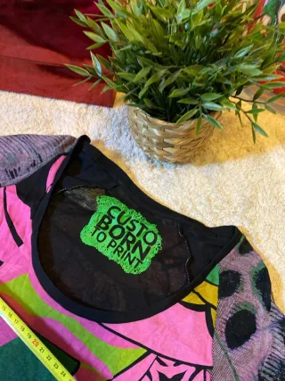 Vestido Custo Barcelona Retro Vintage Multicolor X