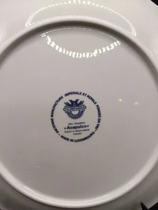 🇩🇪 Plato Postre Villeroy & Boch Acapulco