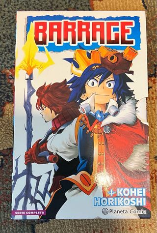 Pack indivisible de mangas Barrage tomos 1-2.