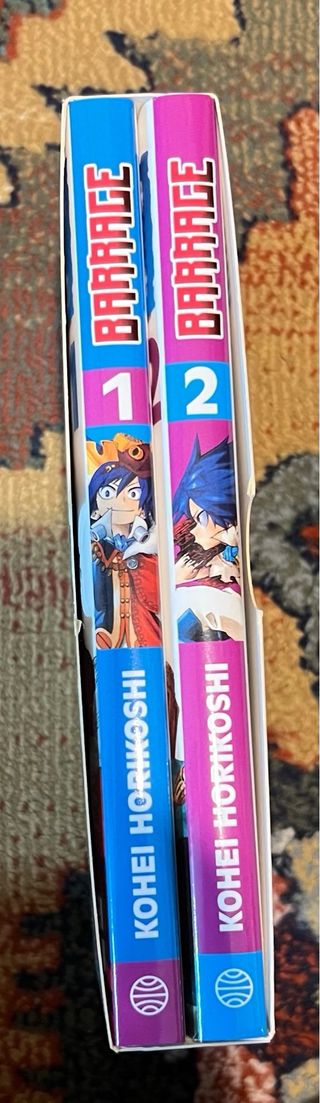 Pack indivisible de mangas Barrage tomos 1-2.