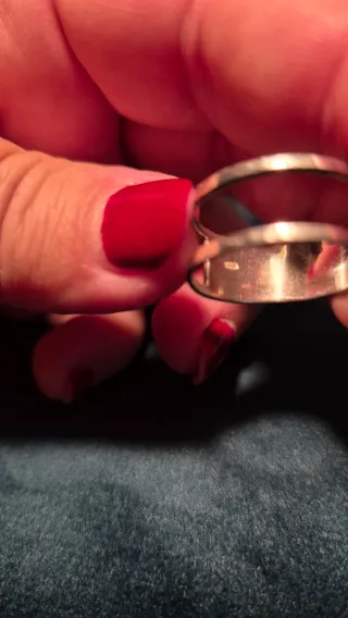 Anillo Plata Diseño Doble