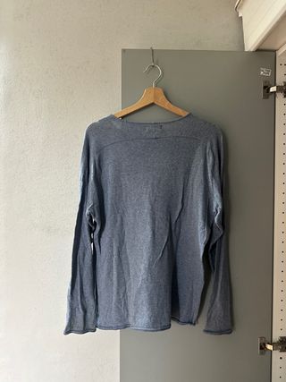 Maglioncino Zara girocollo azzurro