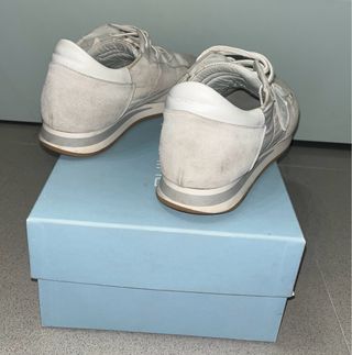 Scarpe Philippe Model uomo grigio/bianco