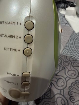 Radio Despertador Philips Verde y Blanco