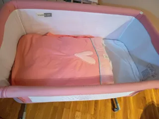 Cuna colecho Jane rosa