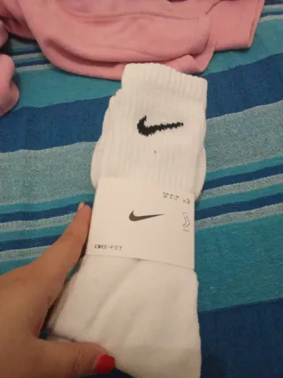 Nike Dri-Fit Calcetines 3 Pares Talla 42-46