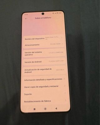 Xiaomi Redmi Note 13Pro+ 5G Verde/Morado