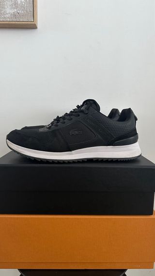 Zapatillas Lacoste Hombre Negras