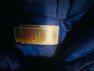 Pantalón de esquí azul y blanco 3 años