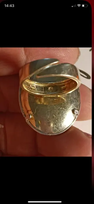 Anello Argento Vintage