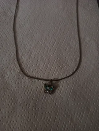 Cadena y Colgante Mariposa JSB Bijoux Plata