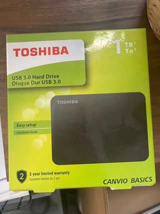 Disco Duro Externo Toshiba 1TB Negro