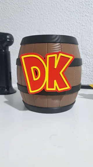 Barril DK 3D Impreso 13cm