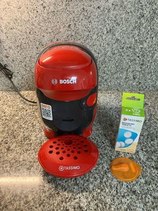 Cafetera Tassimo Bosch Roja