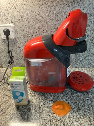 Cafetera Tassimo Bosch Roja