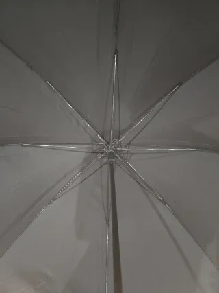 Paraguas plegable negro