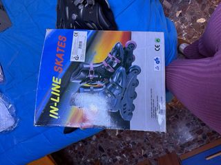Patines en línea negros