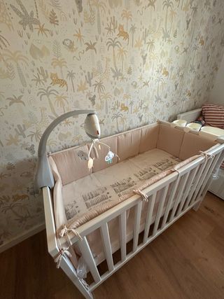 Cuna Ikea SUNDVIK Blanca 67x125cm