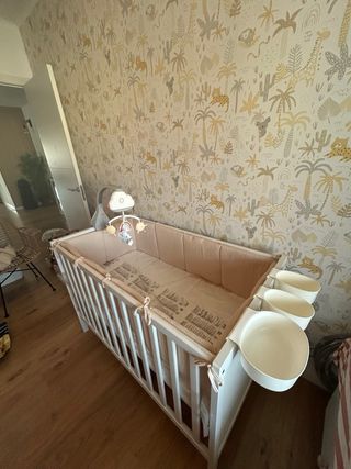 Cuna Ikea SUNDVIK Blanca 67x125cm