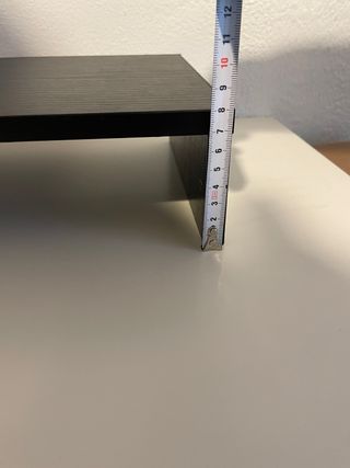 Soporte elevador para monitor de madera