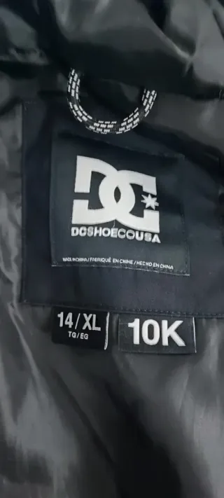 Chaqueta DC Niño Nieve