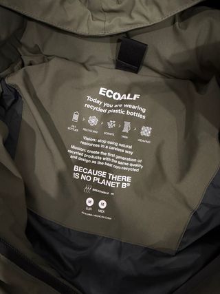 Anorak Ecoalf verde oliva
